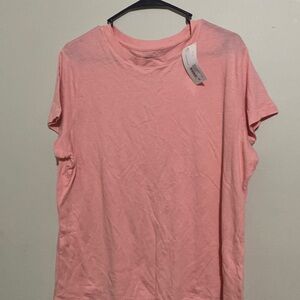 NWT a new day Woman’s pink top size xl. Short sleeve.